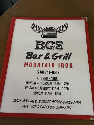 BG's Bar & Grill Menu image 9