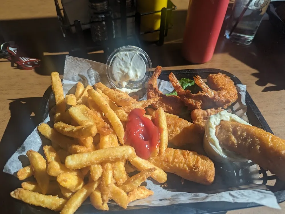 Walleye and Shrimp
